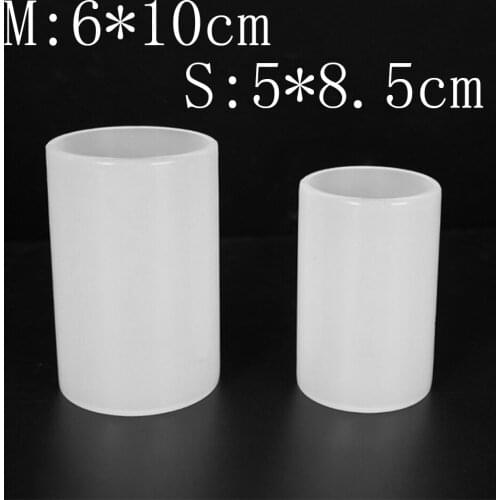 6*10cm DIY Cylindrical Candle Mould Crystal Drop Mold Cylinder Resin Dry Flower Silica Gel Mold Cylinder Silica Gel Mold JU0126