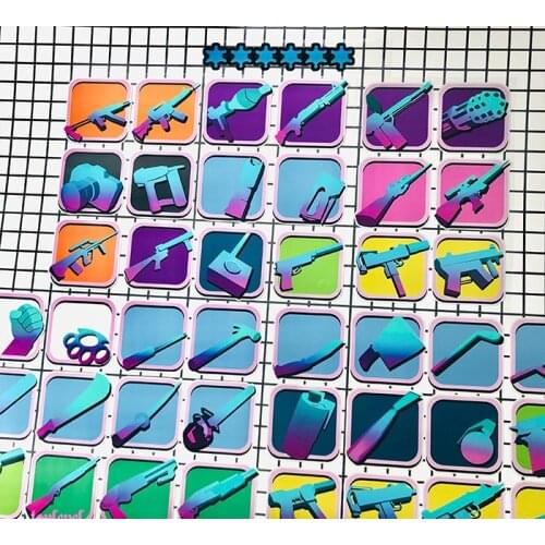 Car Stickers Classic Anime Game Motorcycle Helmet Laptop Decals for Sin City Classic Speeding Miami Star Game Props Full Star