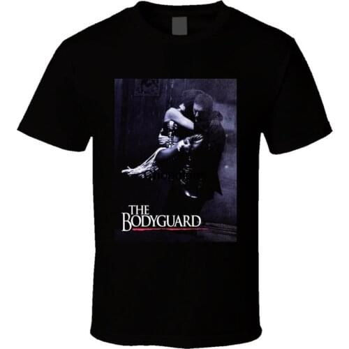 Bodyguard Costner Houston Retro Drama Movie T Shirt