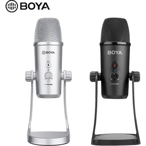 BOYA BY-PM700SP & BY-PM700 USB Condenser Microphone Stereo Condenser PC Recording Video Mic for Vocals Podcast Computer Android