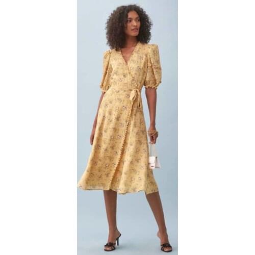 Желтые летние платья Canwedance China At AliExpress