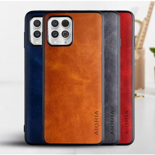 Phone Case for Motorola Edge S coque Luxury Vintage leather Skin covers for motorola edge s case funda capa