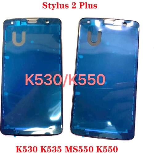 For LG Stylus 2 Plus K530 K550 MS550 K535 Front Frame Bezel Housing LCD Screen Holder Frame Replacement Parts