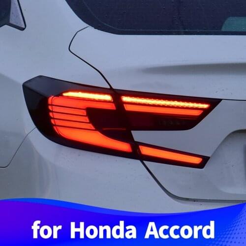 Taillights Assembly for Honda Accord 2018-20200LED running light LED sequential turn signal LED brake light