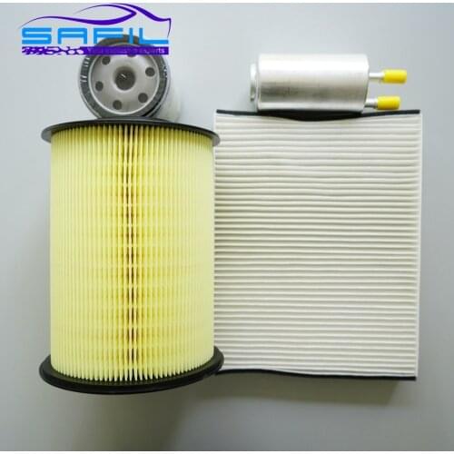 Set filters for ford Focus air / Oil / cabin air / fuel filter 7M519601AC CV6Z-19N619-A FL-910S 6G9N-9155-BB