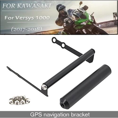 Motorcycle 12mm/22mm mobile phone GPS navigation bracket Mounting bracket for Kawasaki Versys 1000 VERSYS1000 2017-2018