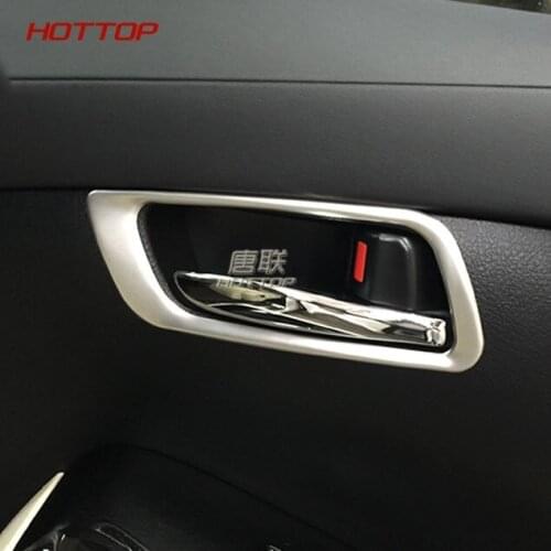 Stainless Steel Inside door handle cover for Toyota Alphard Vellfire 2015 2016 2017 2018 2019 2020 car styling