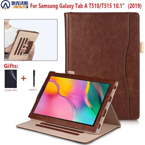 Walkers Magnetic Case for Samsung Galaxy Tab A 10.1 2019 T510 T515 PU Leather Tablet Cover for Samsung Tab A 10.1 SM-T510 /T515