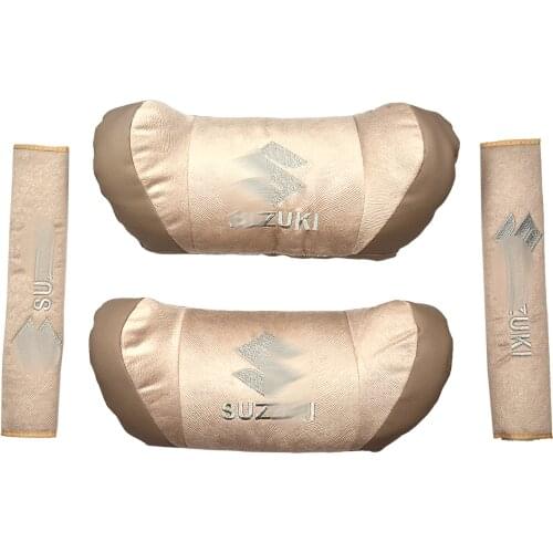 Suzuki Beige Neck Pillow Set - Special Series