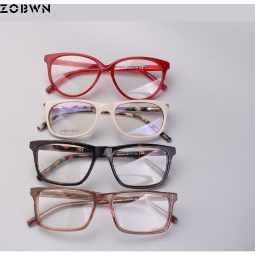 Mix wholesale models Fashion glasses clear glass brand optical spectacle glasses frames transparent eye glasses frame for women