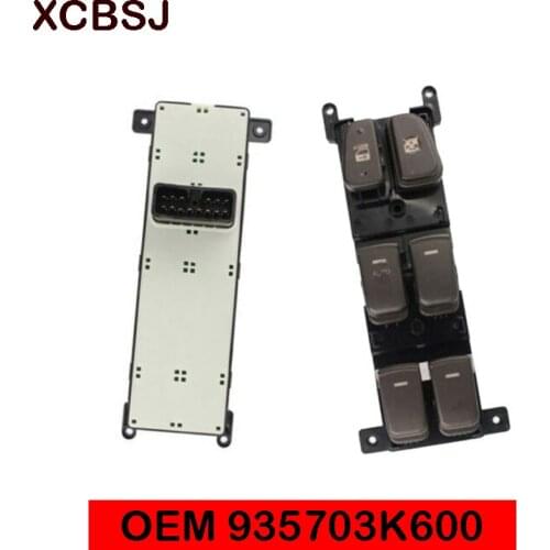 Genuine 935703K600 Window Main Switch Button LHD 1p For 08-10 Hyundai NF Sonata 935803K500