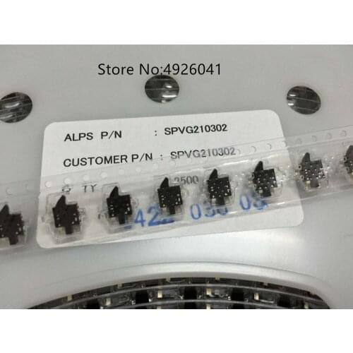 30PCS Detection switch SPVG210302 Left reset switch Patch 4 feet