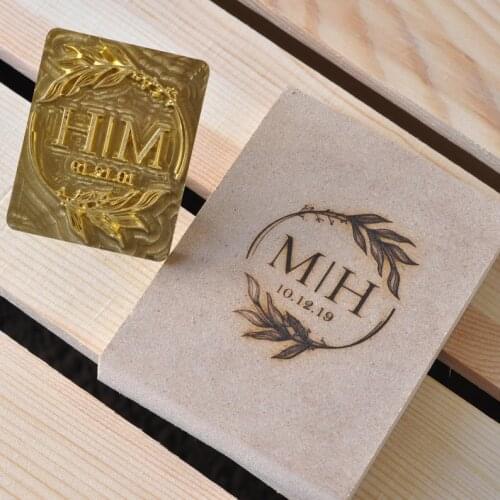 Custom Brand Iron / Wood Brand Iron Custom Leather Stamp / Custom Metal Stamp Heat Emboss Stamp / Custom Wood Brand Iron for Woo