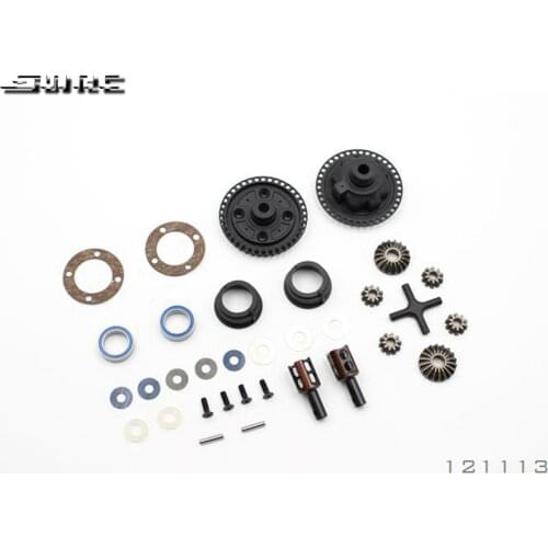 SN-RC 121113 121114 1:10 RCAccessories OPTIONAL GEAR DIFFERENTIAL - SET-METAL GEAR S2 CUP 3.6