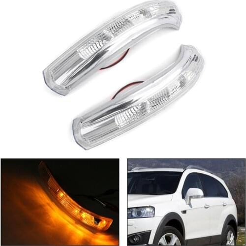 Artudatech 1 Pair Rear View Mirror Turn Signal Light For Chevrolet Captiva 2007-2016 Car Lamp Auto Accessories Parts