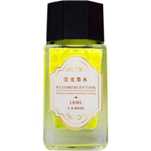 18ml Non-Carbon Magic Invisible Ink for Fountain Glass Dip Pen Creative Fluorescent Ink Graffiti UV Light Stationery C5AE
