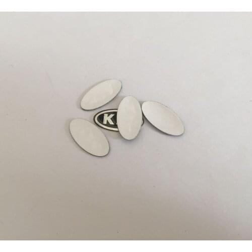 5pcs 14mm 16mm Car Remote Key Fob Emblem Badge Radio button Sticker Replacement car Styling accessories