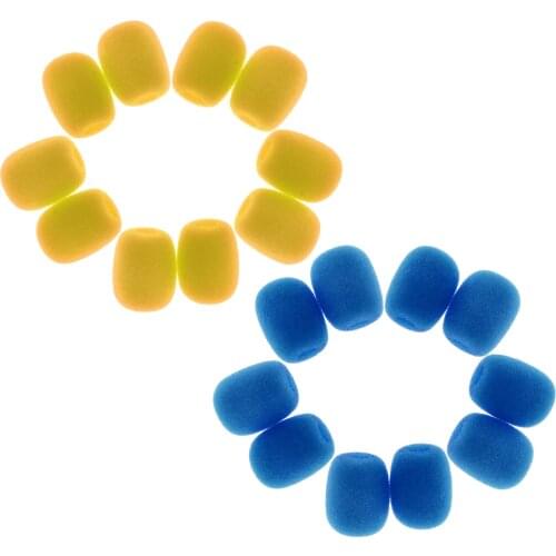 Pack of 20 Sponge Mini Microphone Wind Muff Windshield Mic Protective Parts