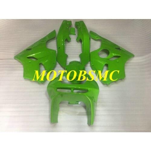 Motorcycle Fairing Kit for KAWASAKI Ninja ZX6R 94 95 96 97 ZX 6R 1994 1995 1996 1997 ABS All Green Bodywork+Gifts KY14