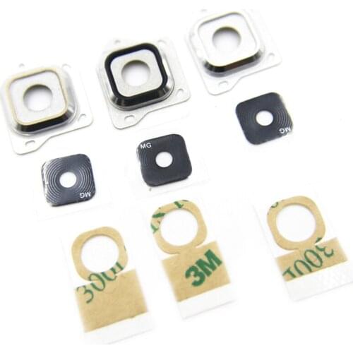 New For Samsung Galaxy A3 SM-A300 A300F Camera Lens Cover Glass Frame Silver