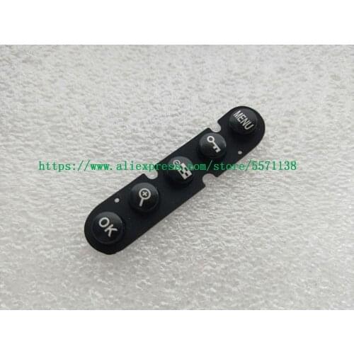 New Rear Back Case Cover Rubber Menu Key Keypad Button for Nikon D300 D300s D700