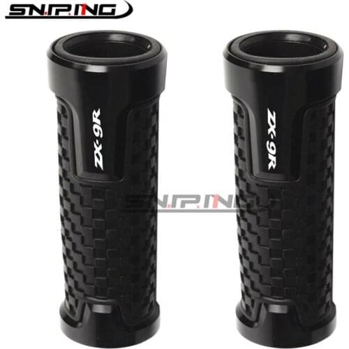 Motorcycle Handlebar Grip Handle Bar Motorbike Grips For Kawasaki ZX-6R ZX636 ZX-9R 10R 12R 14R ZZR1100 Z1000 Z800