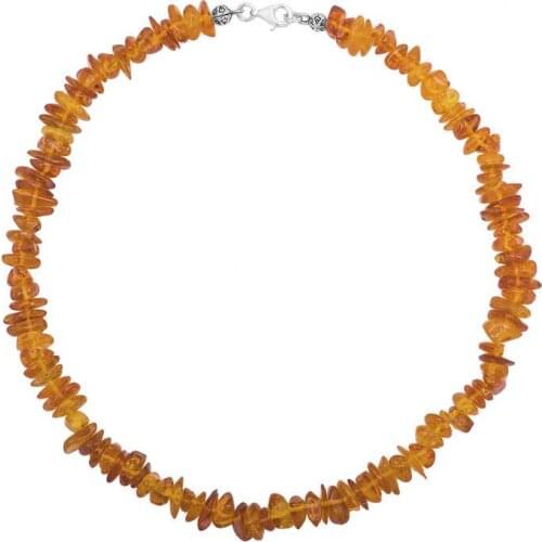 Silver Amber Baby Teething Necklace