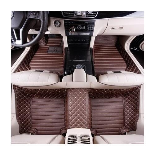 Custom Full Covered Special Car Floor Mats for Land Rover Discovery Freelander Range Rover EVOQUE Waterproof Rug Durable Carpets