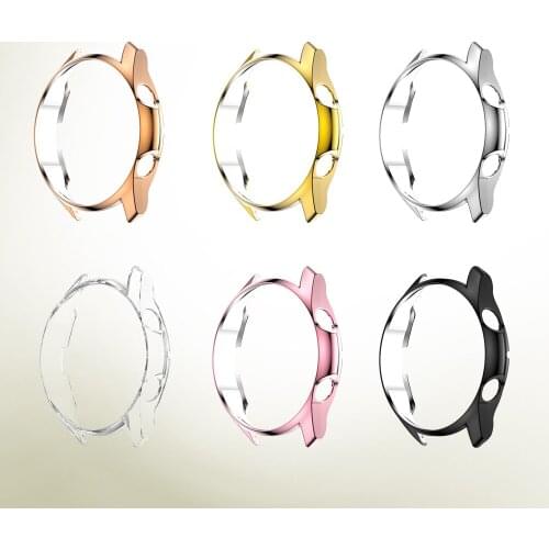 Ultra Slim Protective Case Cover For Samsung Galaxy Watch 3 45mm 41mm Watch3 Soft Hollow Out Smart Watch Protective Shell Cases