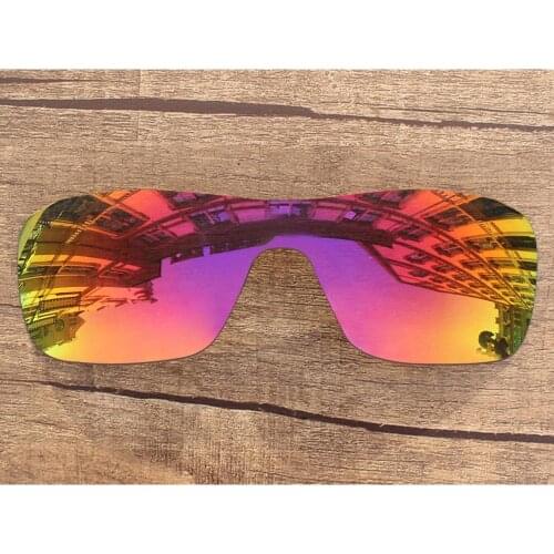 Vonxyz Midnight Mirror Polarized Replacement Lenses for-Oakley Turbine Rotor Frame