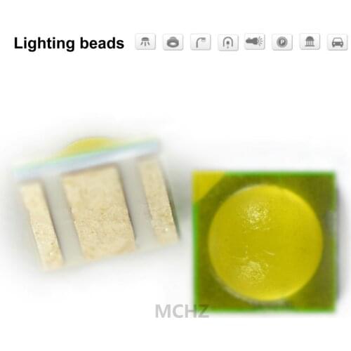 100pcs TIAN DIAN Flip chip 3535 power Ball head lens 3 W SMD LED diodo 3-4V 1000ma