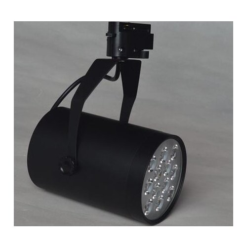 12W led track lighting 12 LED spot lamparas ceiling fixture flexible for clothing store white black 1000LM CE&ROHS