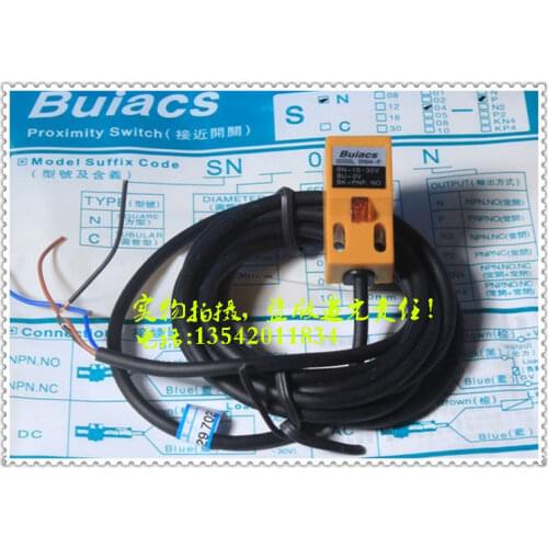 5 pieces of genuine Jianli Buiacs proximity switch sensor SN04-P PNP normally open sensing distance 4mm