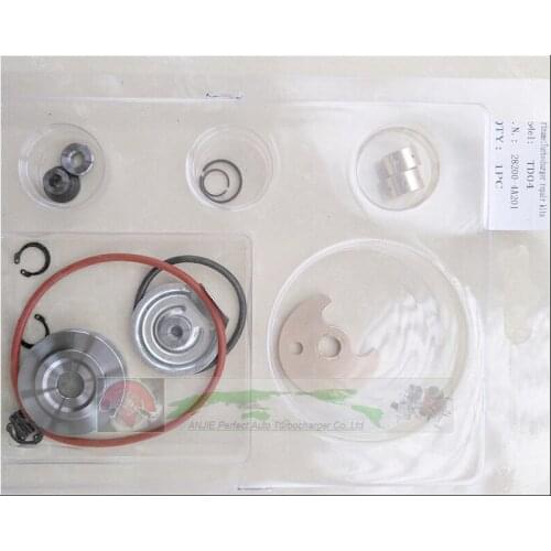 Free Ship Turbo Repair Kit rebuild 28200-4A201 49135-04211 For HYUNDAI Starex Van H200 Galloper Terracan D4BH 4D56 4D56A-1 2.5L