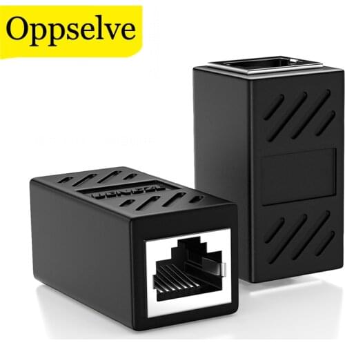 Ethernet Cable RJ45 Coupler Cat7/Cat6/5e Female To Female Two Interfaces Expander Cable Network Adapter LAN Connector Internet