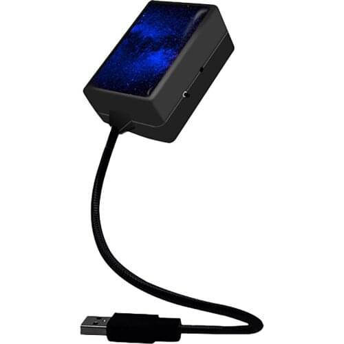 USB Car Interior Roof Atmosphere Starrry Sky Lamp LED Projector Star Night Light