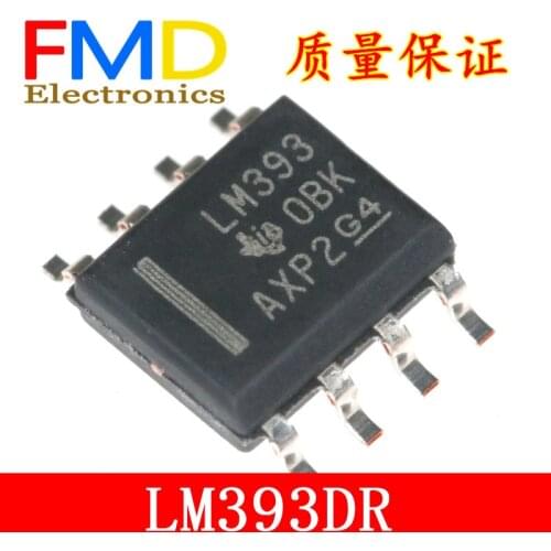 The op-amp IC voltage comparator LM393 LM393DR SOP - 8 low power operational amplifier chip