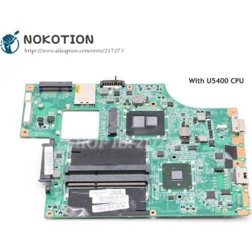 NOKOTION For Lenovo IBM Thinkpad Edge 13 E30 Laptop Motherboard FRU 75Y4176 75Y4174 04W0295 DA0PS2MB8C0 U5400 HM55 DDR3