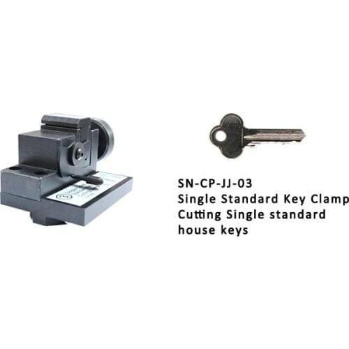 Newest Sec E9 Single-sided Standard Key Clamps For Cutting Signle Standard House Keys