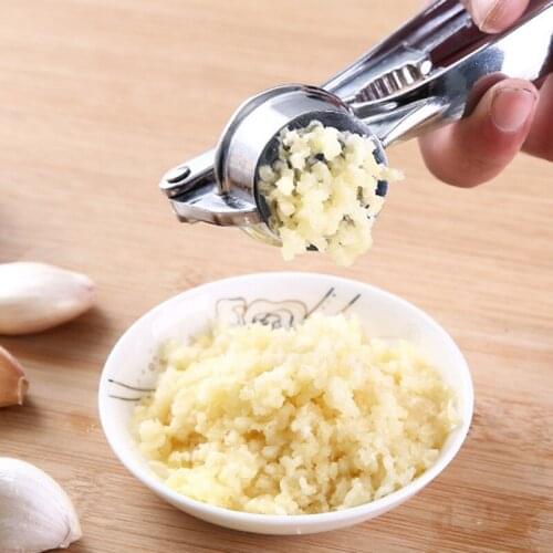 Manual Garlic Mincer Stainless Steel Garlic Press Chopping Garlic Tools Fruit Vegetable Tools Kitchen Gadgets