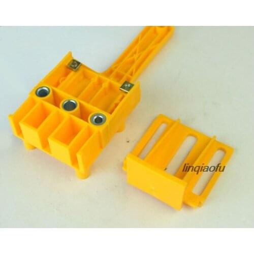 Wood board connection drill locator Woodworking tools Straight hole locator