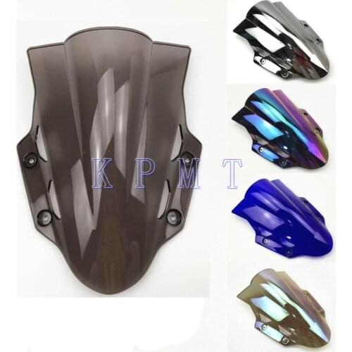 For Suzuki GSX250R GSX 250R GSXR 250 R 2017 2018 Black Windshield WindScreen Double Bubble motorcycle/motorbike