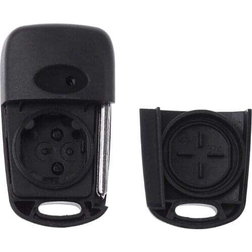 X7AE 3 Button Flip Remote Key Fob Case Shell for KIA Rondo Sportage Soul