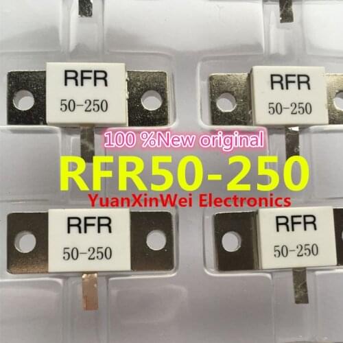 100% NEW High Frequency Resistance RFR50-250 RFR 50-250 RFR-50-250 50 Ohms 250W Dummy Load Resistor