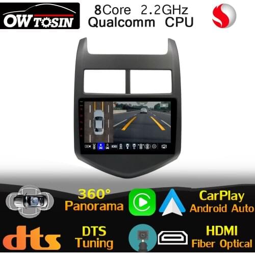9" IPS Qualcomm CPU Car Multimedia Player For Chevrolet Aveo 2 2010-2015 HDMI GPS 4G LTE Radio DTS HIFI Head Unit DSP WiFi Auto