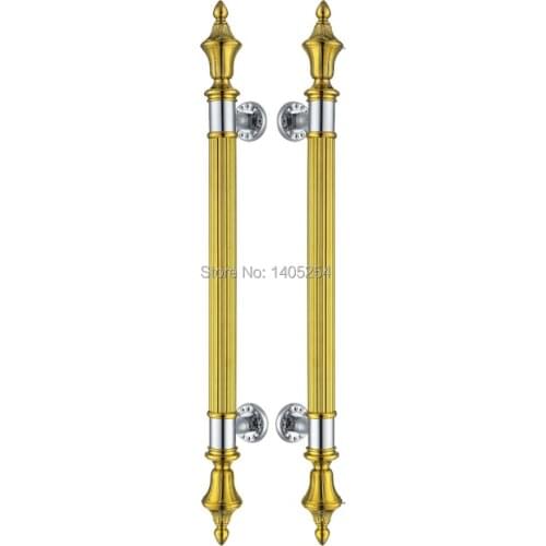 DHL Free shipping Popular sale gold color glass door pull round handle
