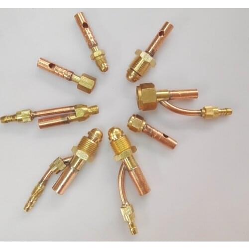 CHNSALESCOM SR WP-9 17 18 20 24 25 26 TIG Welding Torch Head Neck Power Cable Connector