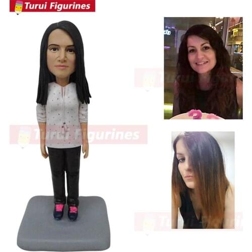 Birthday custom figure Shake Head Dolls Dashboard Car Decoration Accessories Auto Shaking Head Toy for Automoibles Car-styling