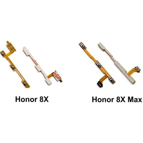 New Power on/off & volume up/down buttons flex cable Replacement for Huawei Honor 8X / 8X Max phone