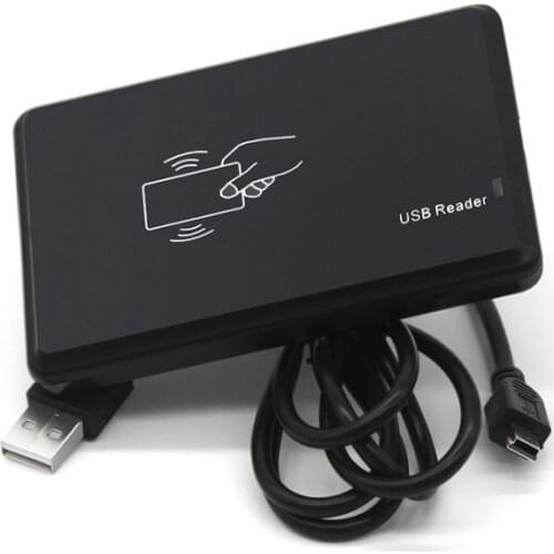 IC-USB interface card reader free drive IC card reader 13.56Mhz RFID Reader 14443A free shipping